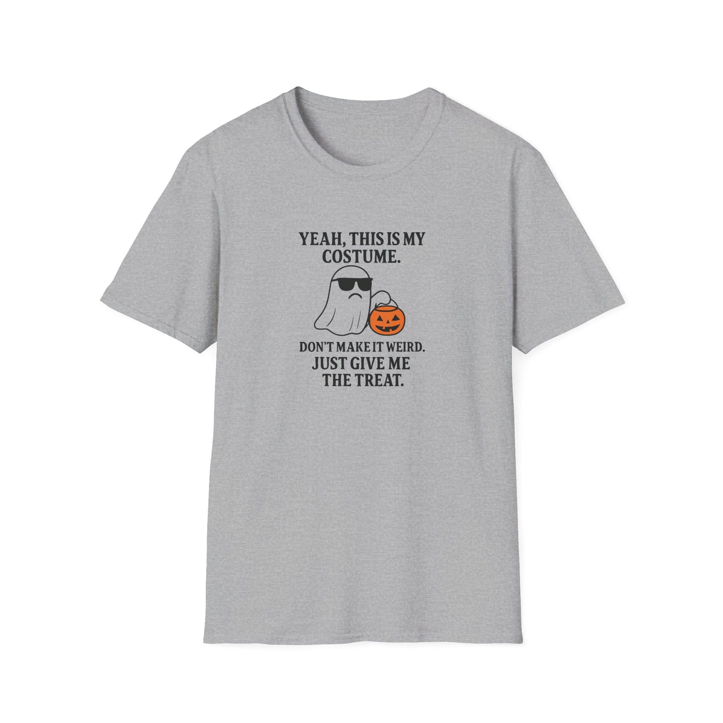 Halloween Ghost T-Shirt, Soft Unisex T-Shirt