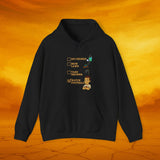 Funny Checklists Hoodie for Men and Women, Cozy Hooded Sweatshirt, Perfect Gift for Football Lovers, Casual Wear, Unique Hoodie
