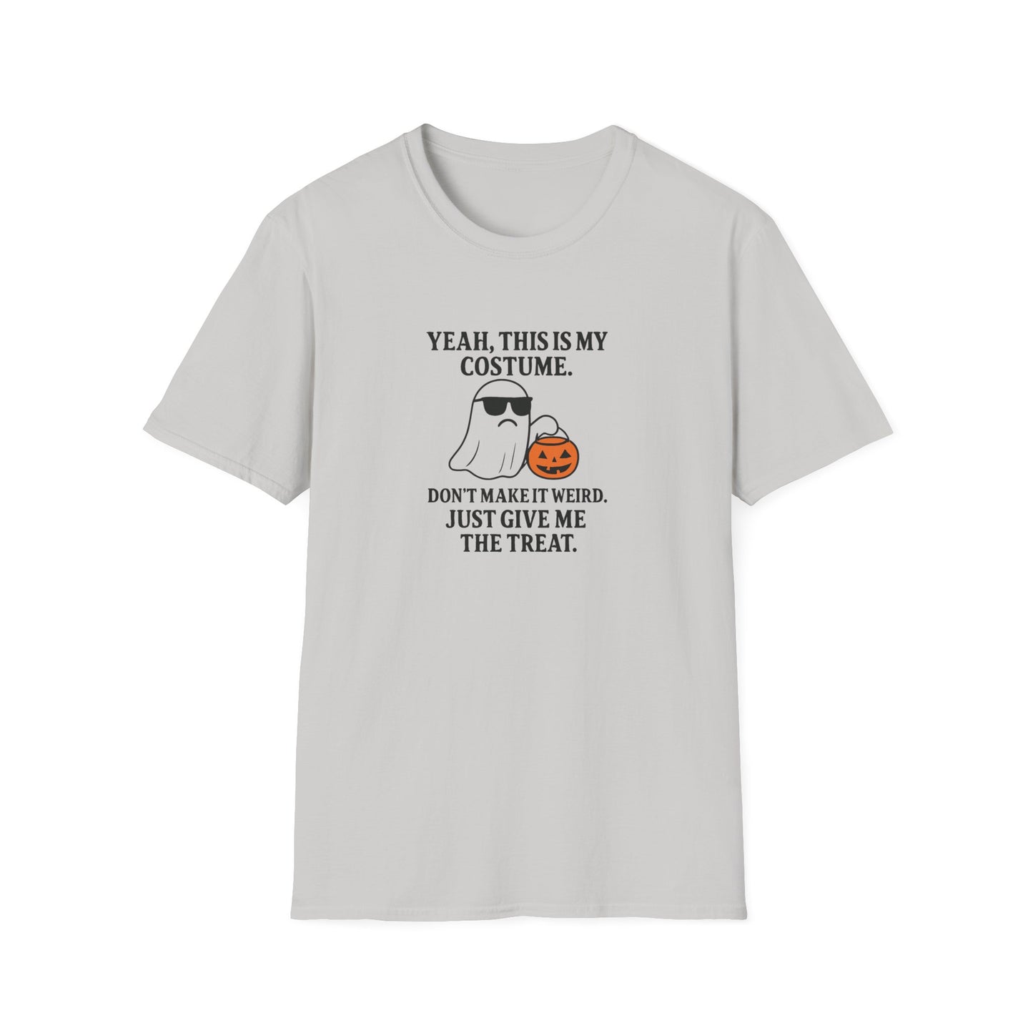 Halloween Ghost T-Shirt, Soft Unisex T-Shirt