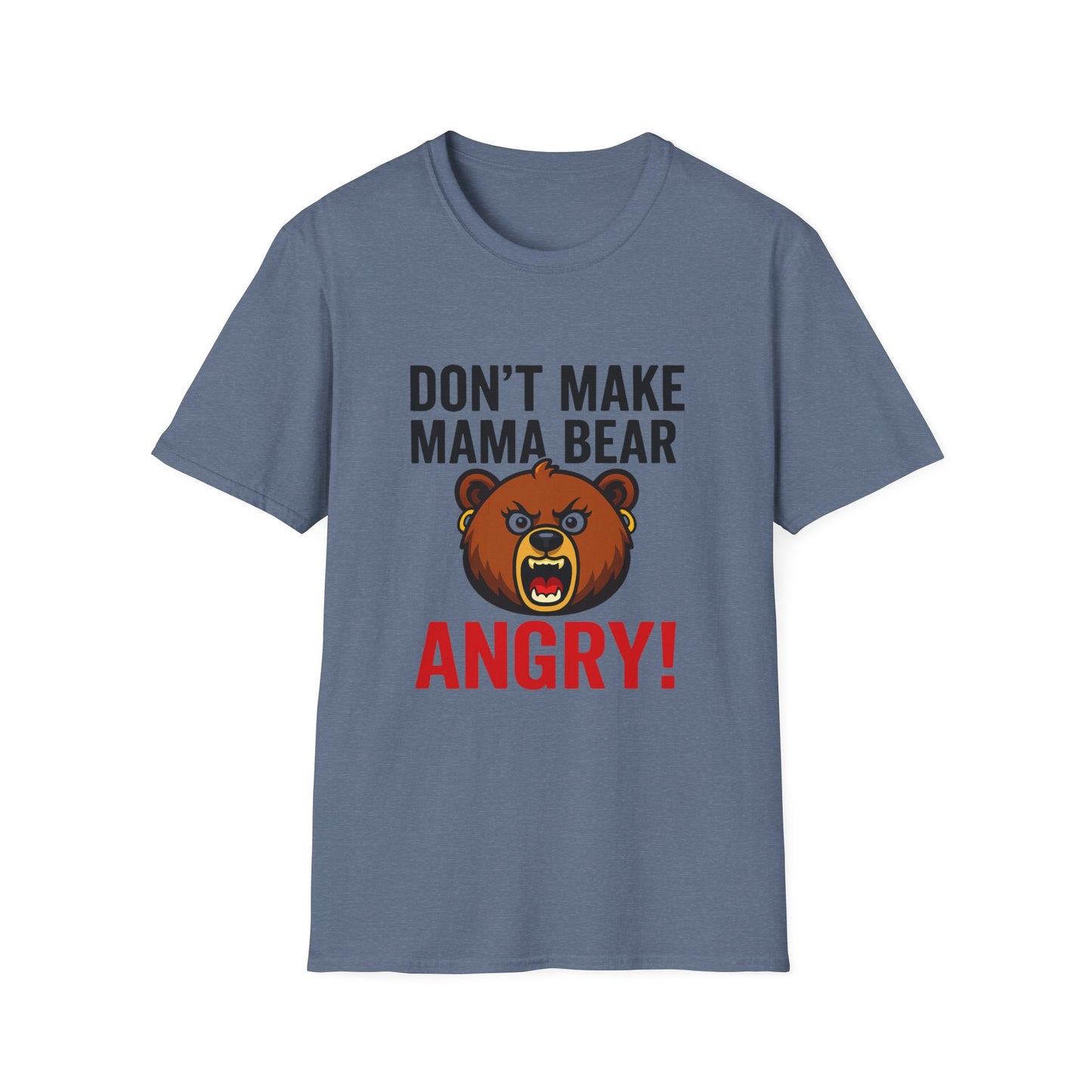 Dont Make Mama Bear Angry T-Shirt, Funny Gift, Family Tee, Unisex Cotton Top, Mom Humor Shirt, Birthday Gift