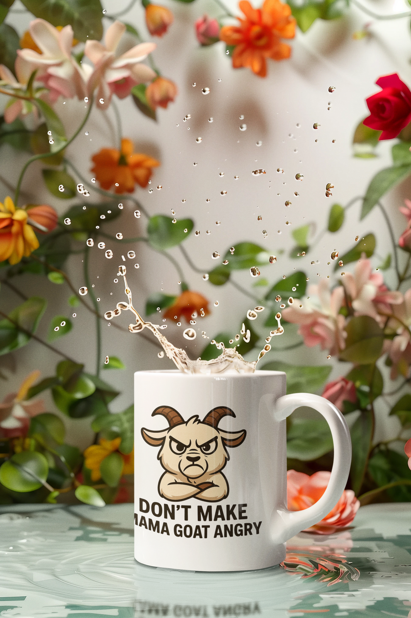 Don’t Make Mama Goat Angry Mug 11oz