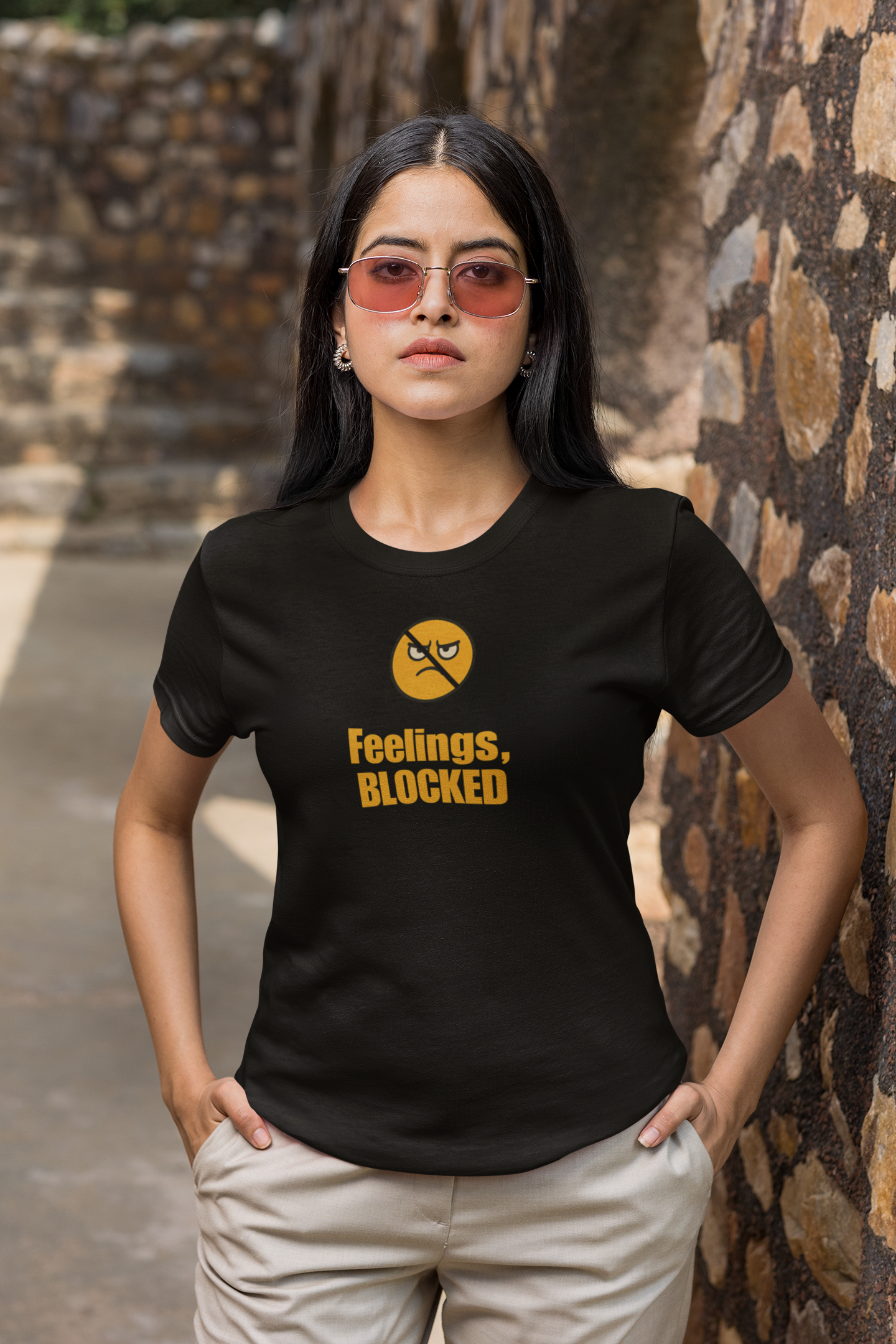 Feelings Blocked Soft Unisex T-Shirt