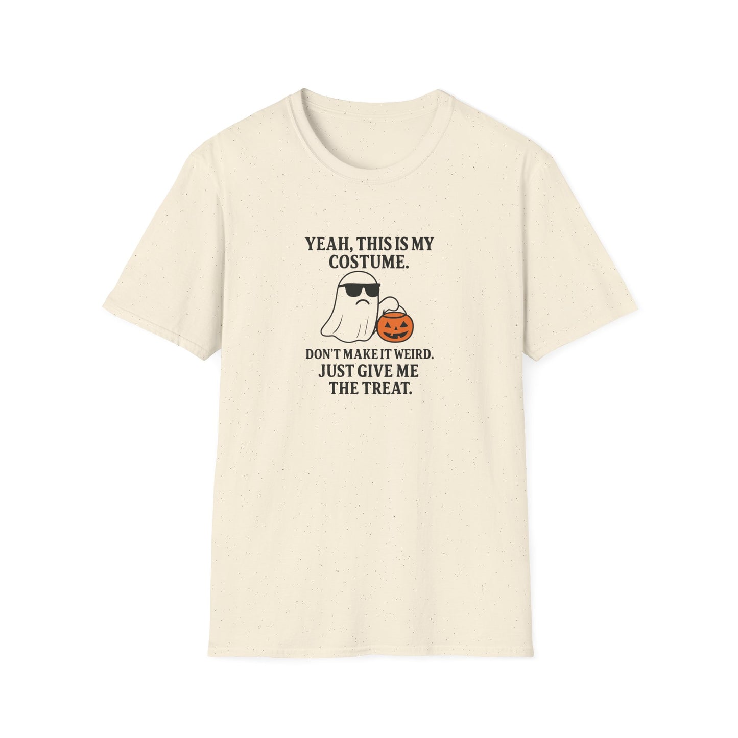 Halloween Ghost T-Shirt, Soft Unisex T-Shirt