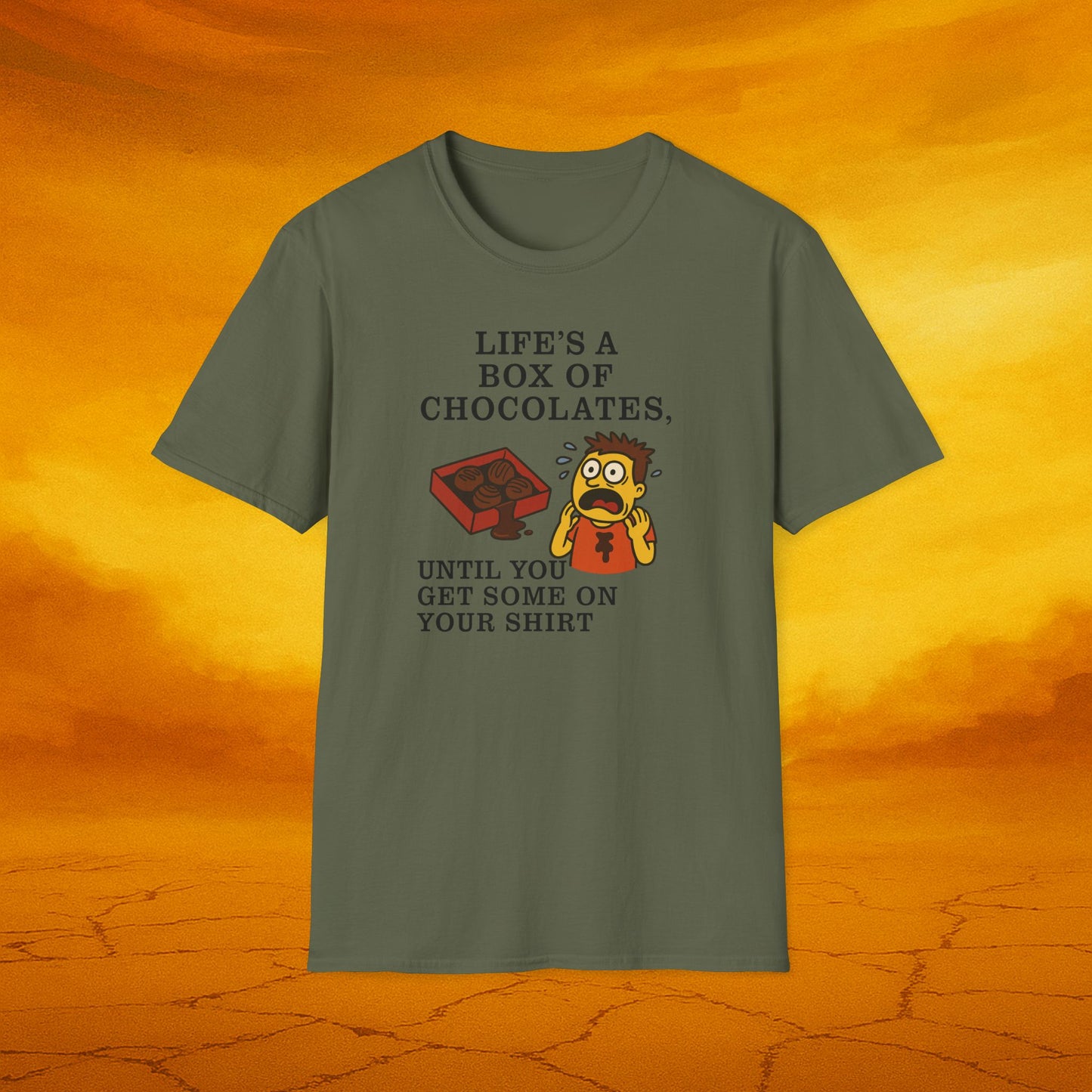 Life's a Box of Chocolates Soft Unisex T-Shirt