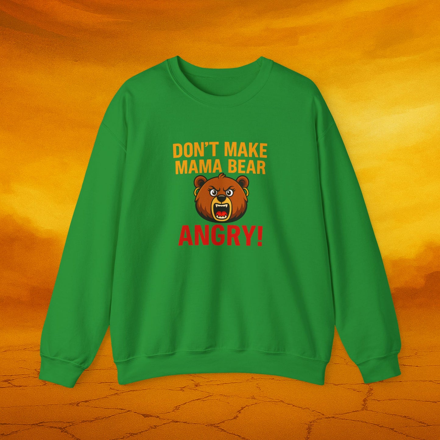 Mama Bear Sweatshirt, Unisex Crewneck, Funny Gift, Comfortable Apparel, Family Humor, Mother's Day, Fall Fashion