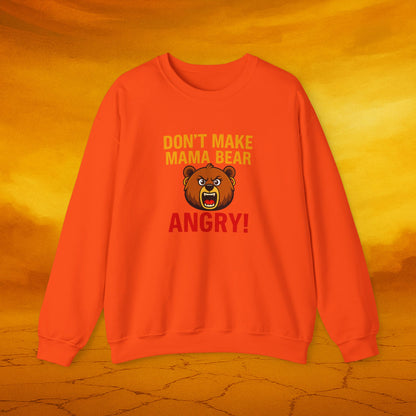 Mama Bear Sweatshirt, Unisex Crewneck, Funny Gift, Comfortable Apparel, Family Humor, Mother's Day, Fall Fashion