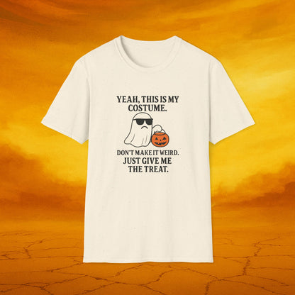 Halloween Ghost T-Shirt, Soft Unisex T-Shirt