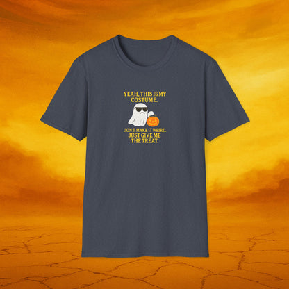 Halloween Ghost T-Shirt, Soft Unisex T-Shirt