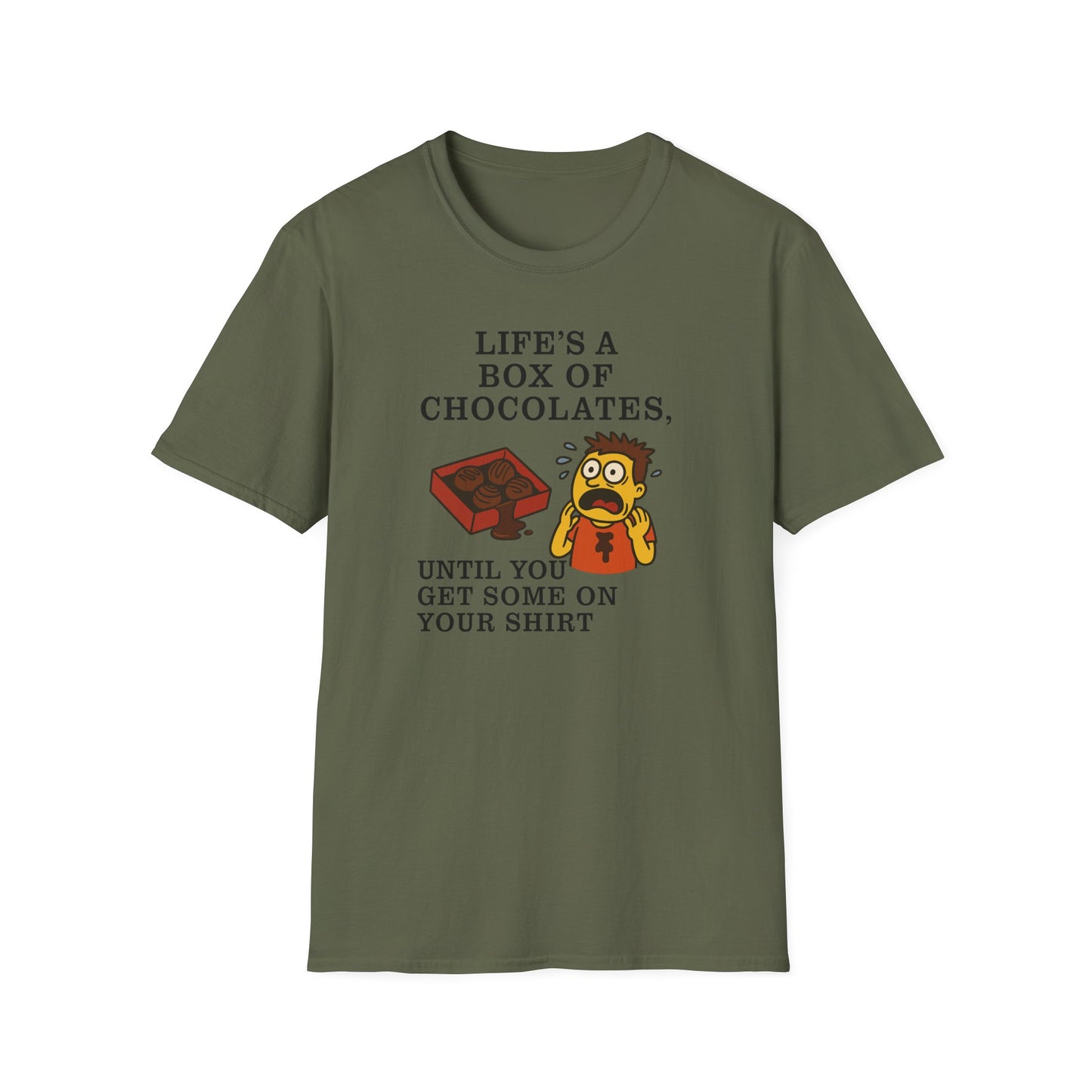 Life's a Box of Chocolates Soft Unisex T-Shirt