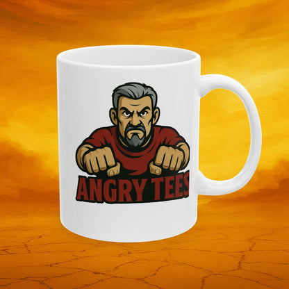 Funny Coffee Mug for Humor Lovers, Gift for Friends, Office Desk Decor, Unique Birthday Present, Ceramics Tea Cup