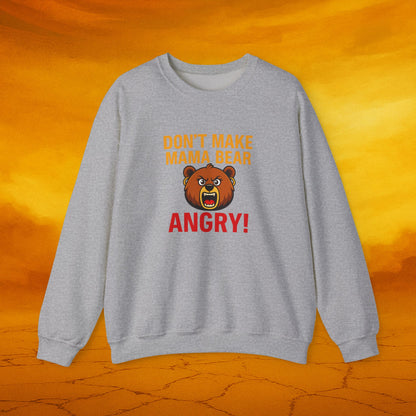 Mama Bear Sweatshirt, Unisex Crewneck, Funny Gift, Comfortable Apparel, Family Humor, Mother's Day, Fall Fashion