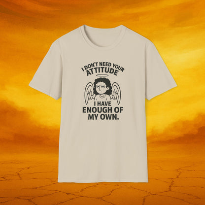 I Don't Need Your Attitude, Gift for Her, Humor Shirt, Casual Wear, Birthday Gift, Unisex T-Shirt