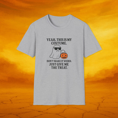 Halloween Ghost T-Shirt, Soft Unisex T-Shirt